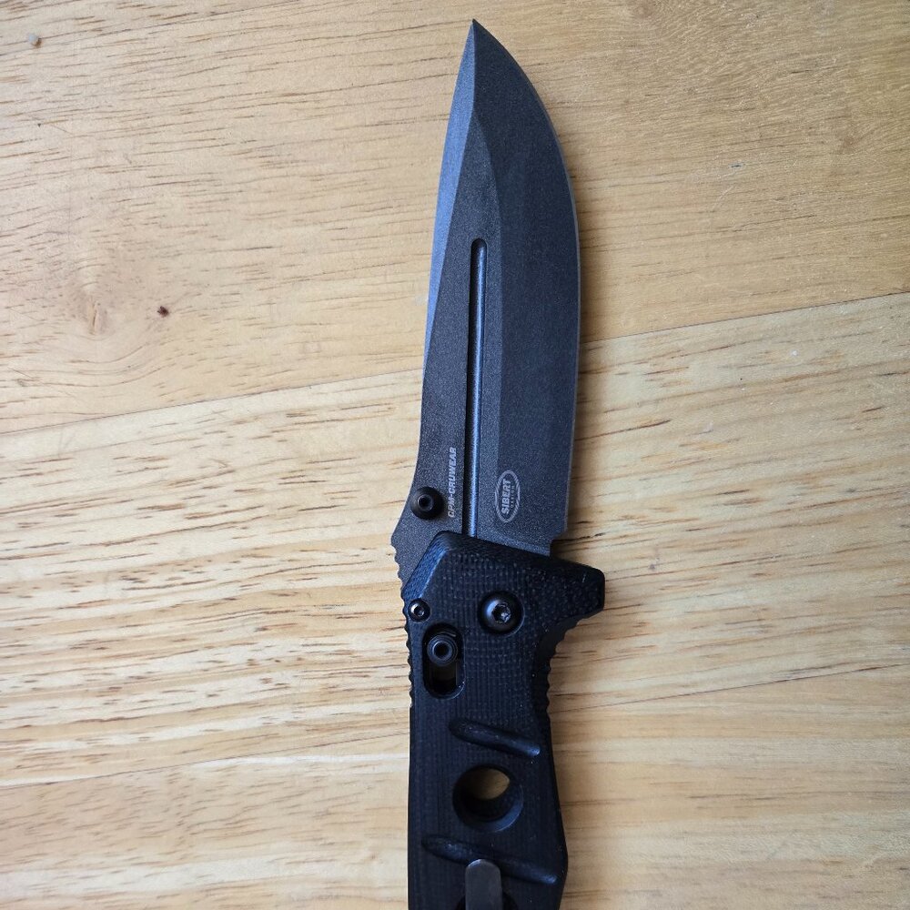 Benchmade Adamas folding knife in CPM CruWear